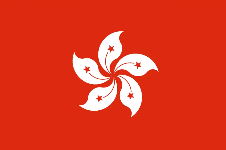bendera hongkong